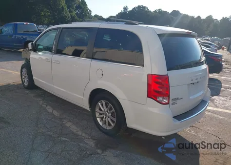 2018 Dodge Grand Caravan Sxt из США, поврежденный, VIN 2C4RDGCG9JR300351